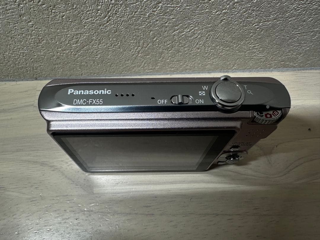 【美品】Panasonic LUMIX DMC-FX55 ピンク　デジタルカメラ