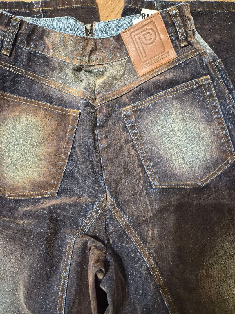 パンツ PRANKPROJECT Flocky Denim Pants CML 38