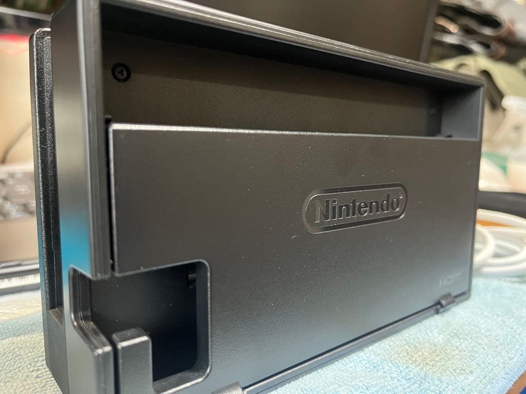 a*u様 美品　使用少ない　Switch 本体 青/オレンジ ソフトケース付き