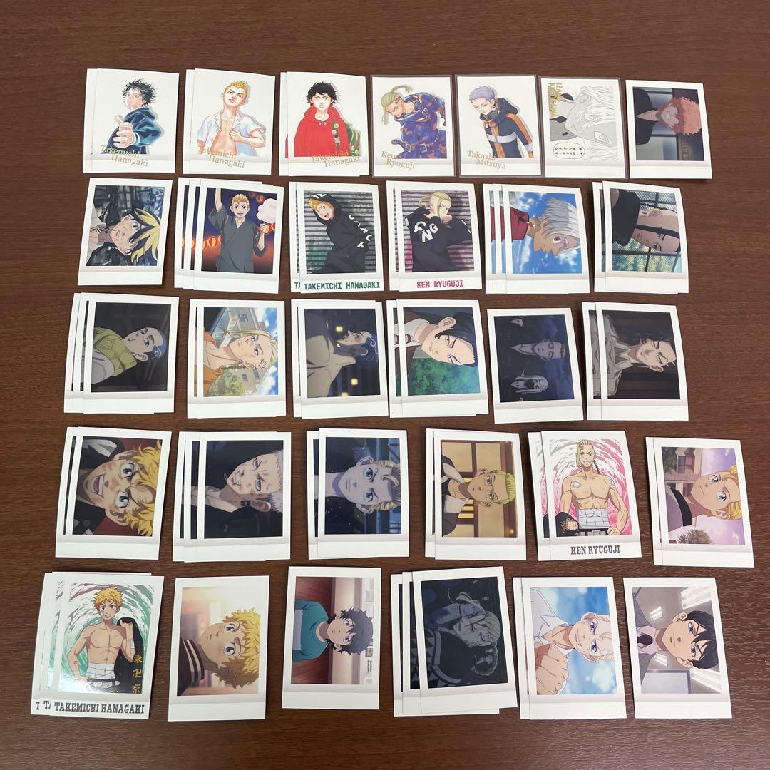 ❶東京リベンジャーズ 原画展 色紙 ぱしゃこれ メタルカード カード類まとめ売り