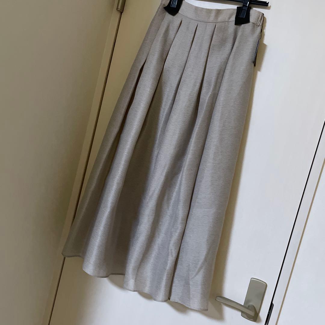 【新品★定価2.1万】ヤマダヤ福袋　Aga シアージャガードタックフレアスカート