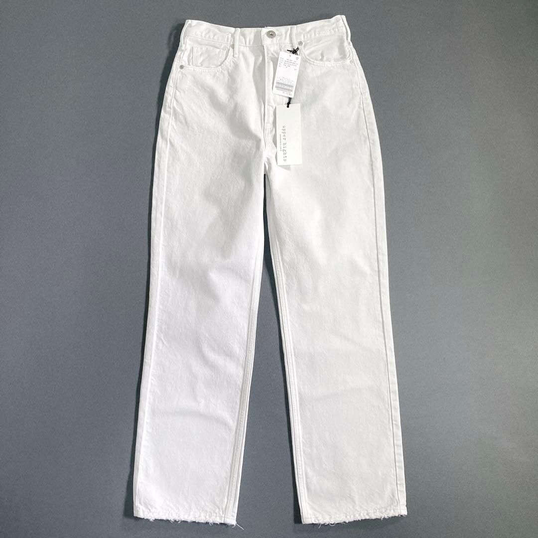 新品 アッパーハイツ 24AW THE COUSIN ホワイトデニム 25