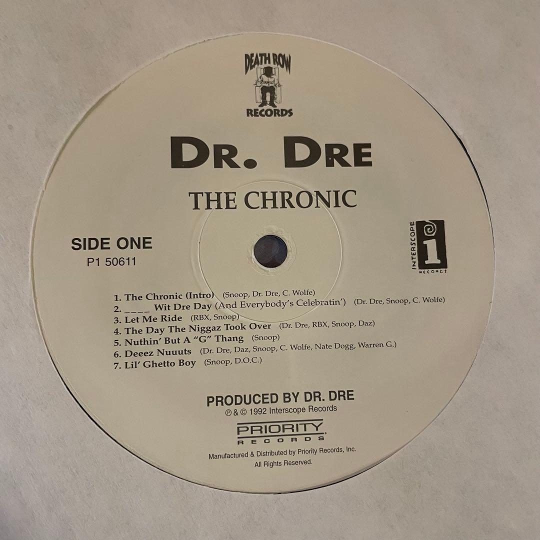 US盤LP ★ DR. DRE / THE CHRONIC ★ G-FUNK
