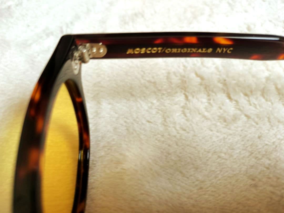 ☆新品 MOSCOT レムトッシュ★ウェリントン 鼈甲柄 未使用 美品