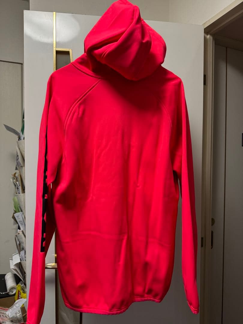 Burton ダブルジップ　撥水　パーカー　ピンク　M