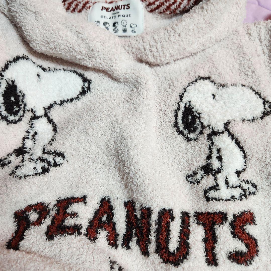 ☆PEANUTS × GELATO PIQUE フリースルームウェア新品同様☆