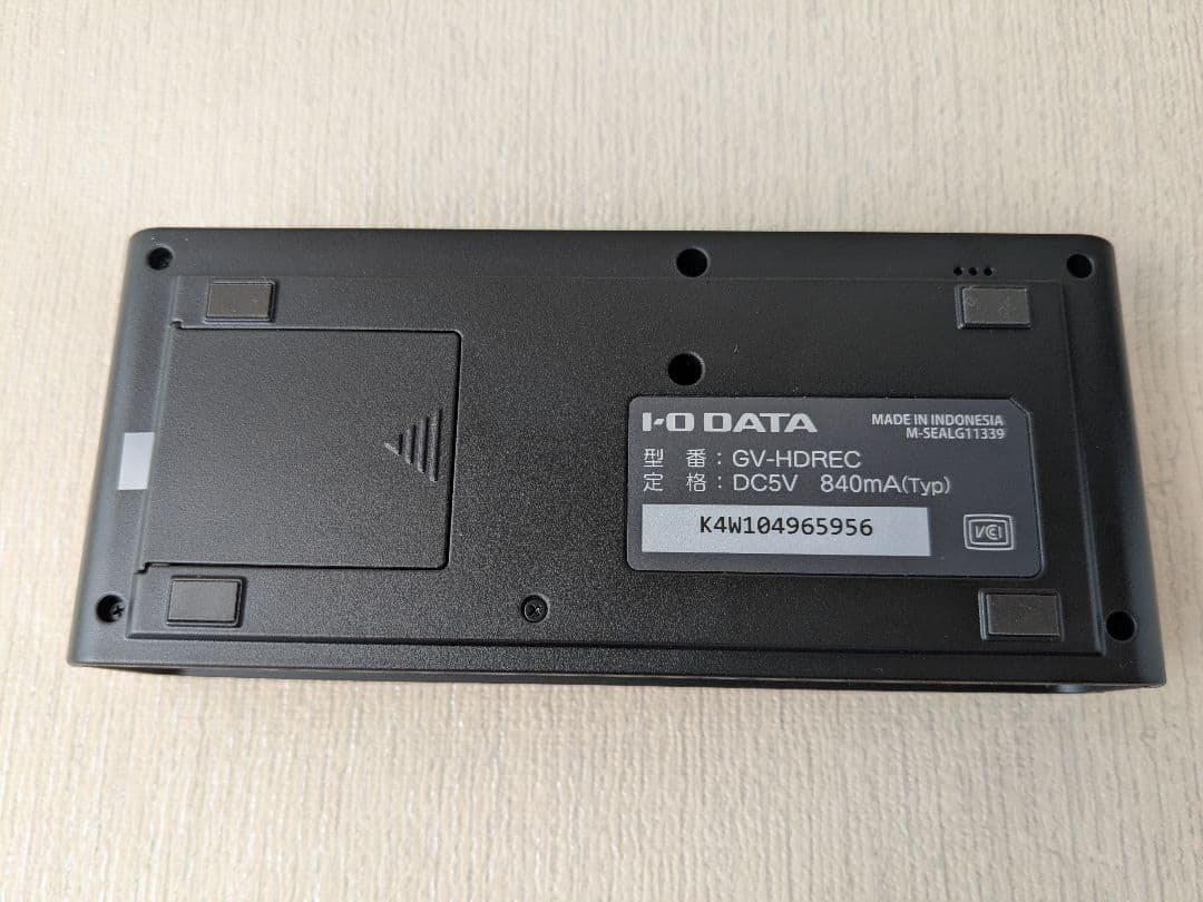 I-O DATA GV-HDREC ゲームキャプチャー 未使用品