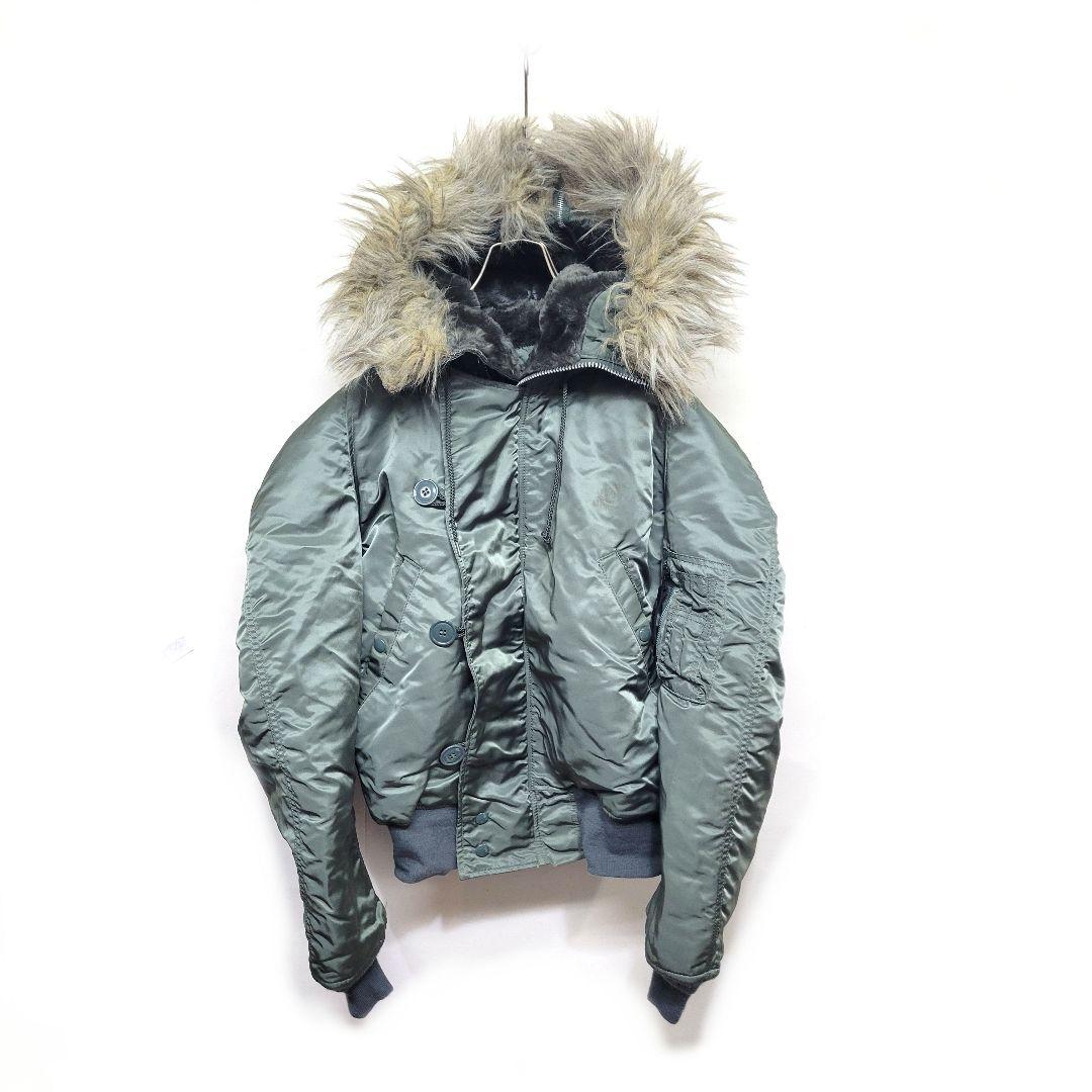 希少 90's USA製 ALPHA INDUSTRIES N-2B ジャケット