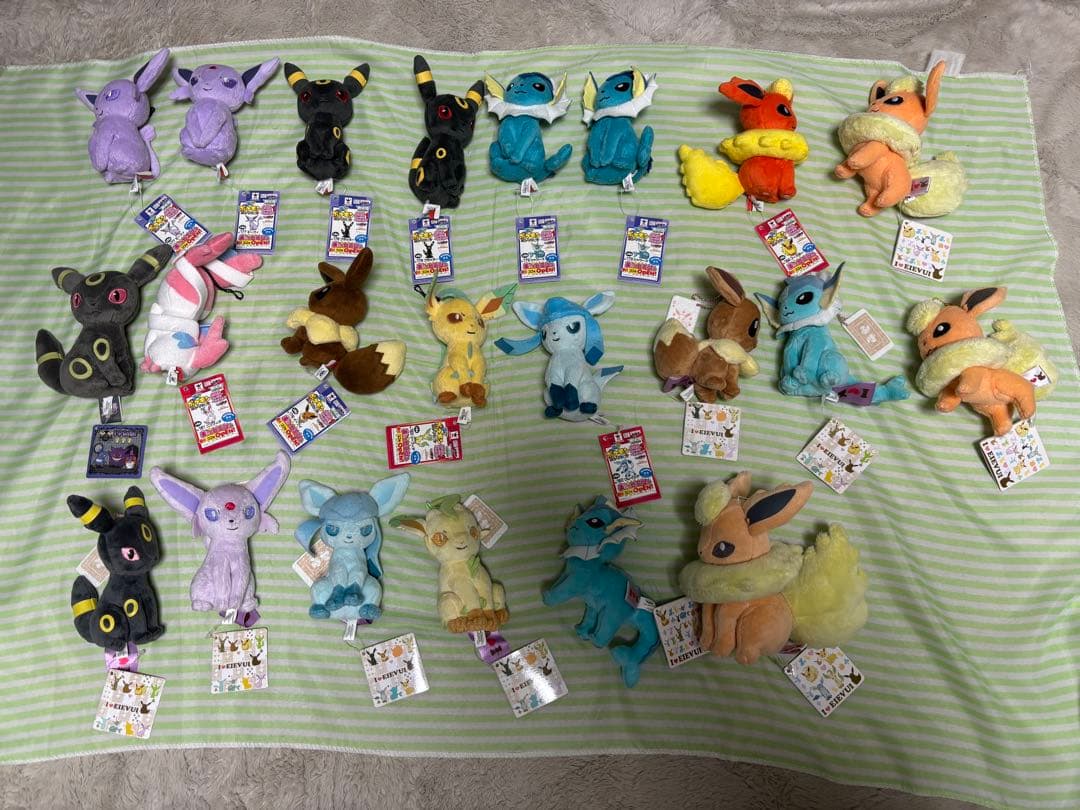 ポケモン ブイズ ぬいぐるみ まとめ売り