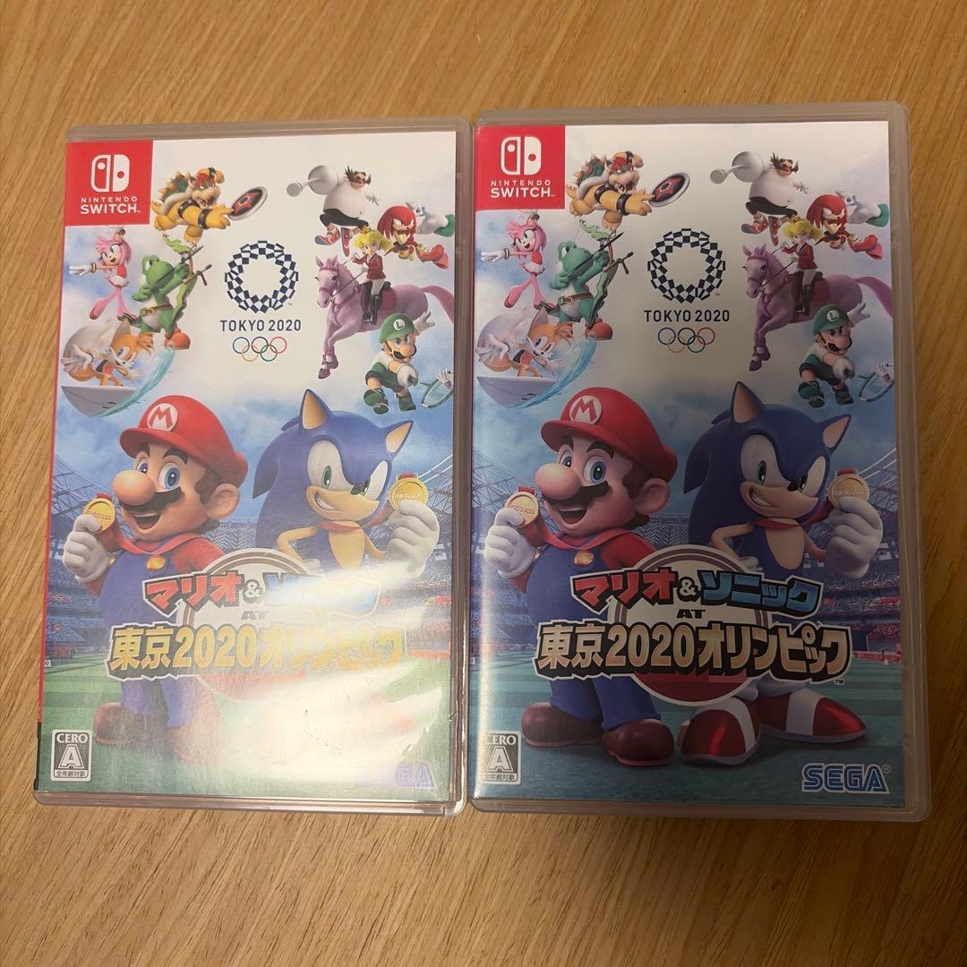 【スイッチ】マリオ&ソニック AT 東京2020オリンピック　２本セット