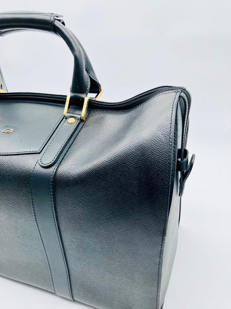 S.T. Dupont エス・テー・デュポン ボストンバッグ 黒
