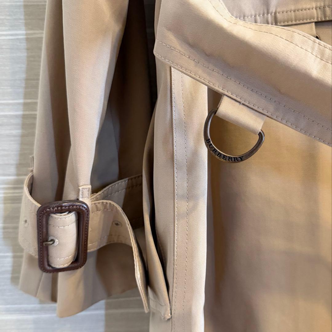 ★美品交渉歓迎❗️BURBERRYバーバリートレンチコートライナー付★スリム36★