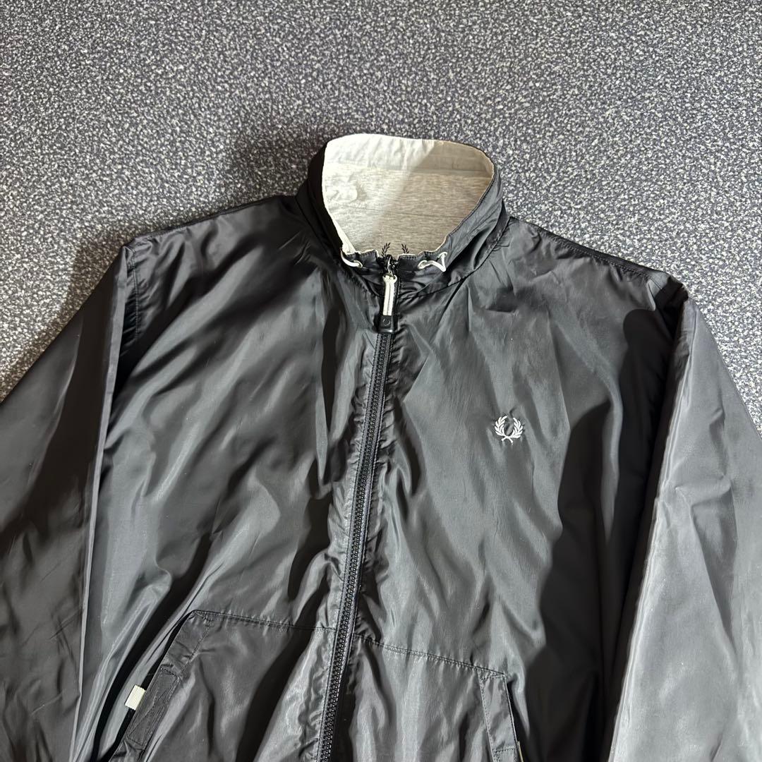 ジャケット・アウター 00s FRED PERRY nylon short jacket black