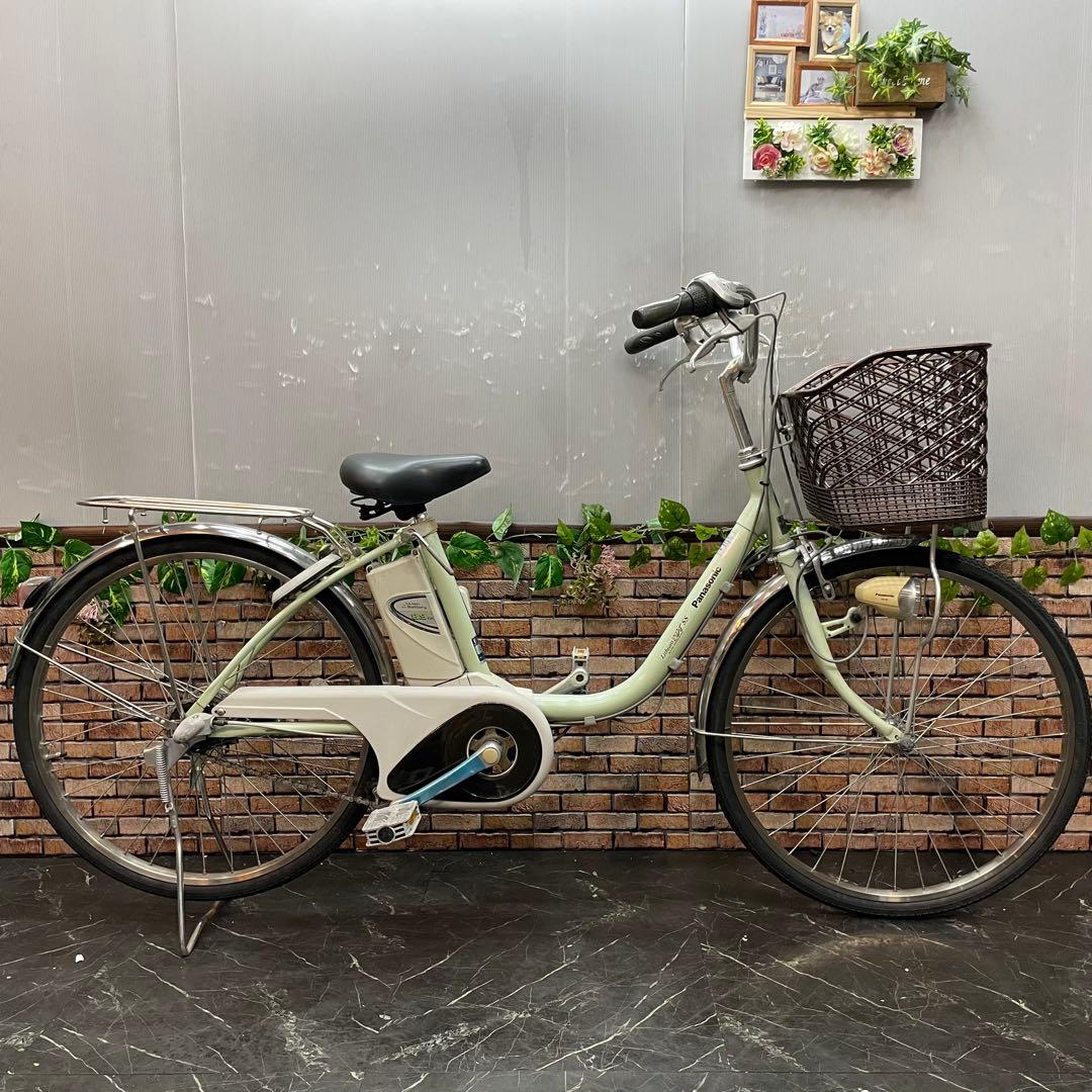 【12】電動自転車 Panasonic lithium vivi SS グリーン