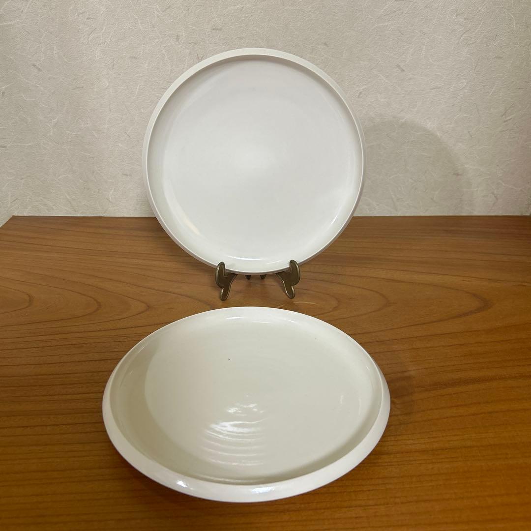 【美品】岩田哲宏　エッジプレート　白　7寸　21cm 2枚セット販売