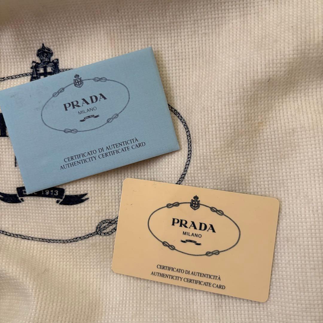 1997AW PRADA ハラコレザー　ハンドバッグ（ブラウン・付属品完備）