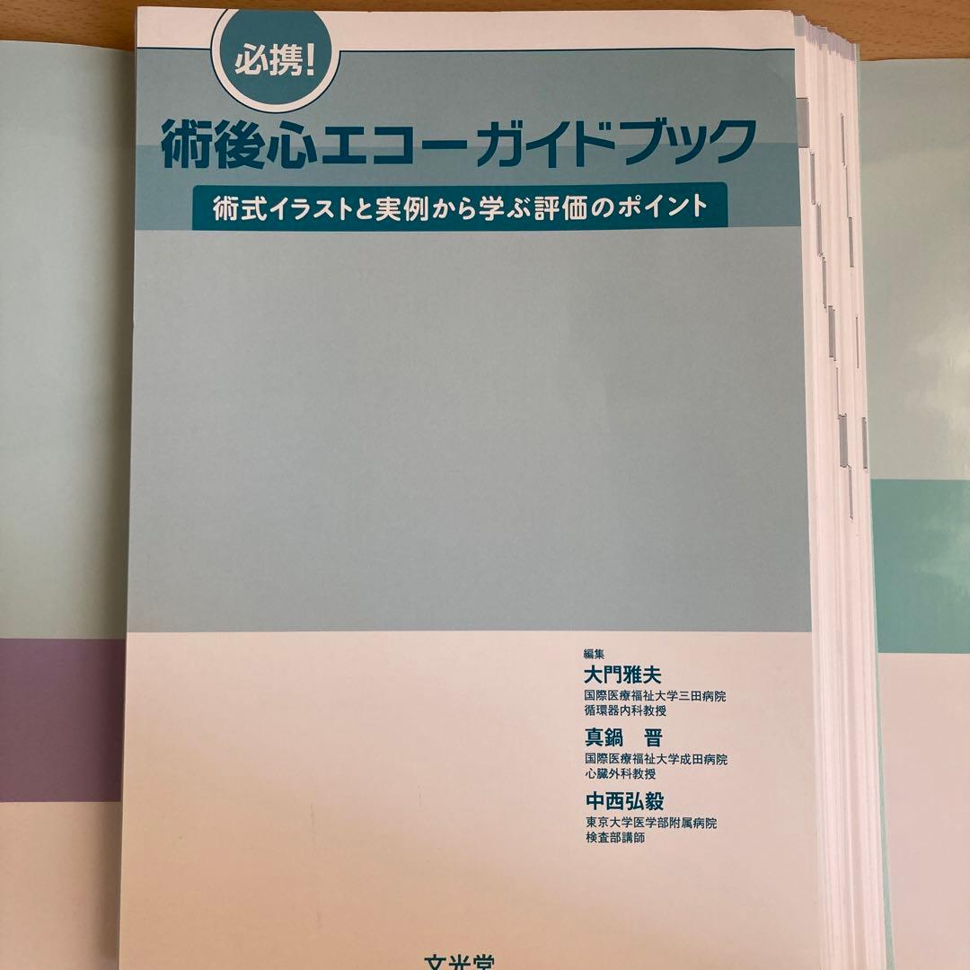 【裁断済】必携!術後心エコーガイドブック 術式イラストと実例から学ぶ評価
