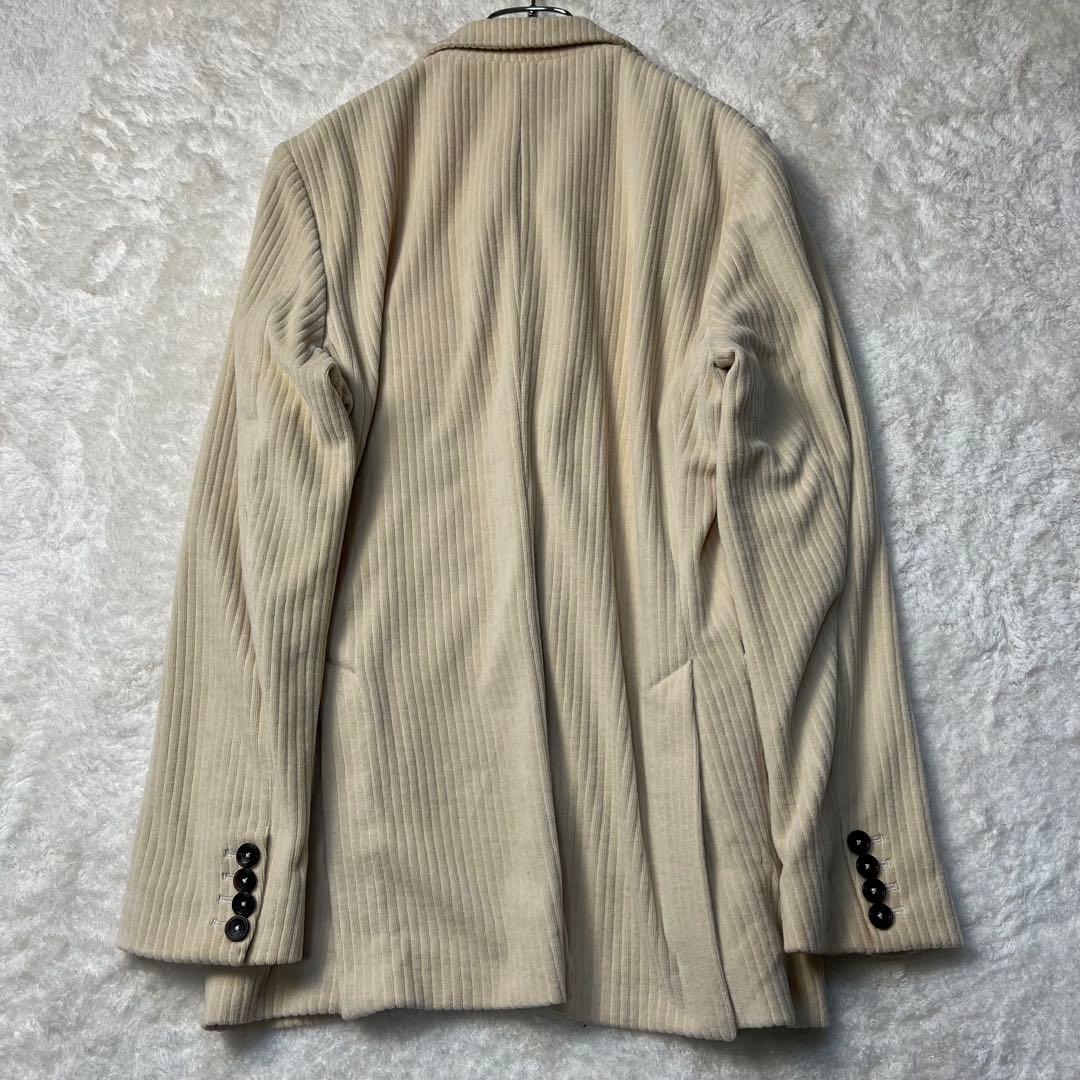 CIRCOLO1901 ニットテーラードジャケット コットン アイボリー 44