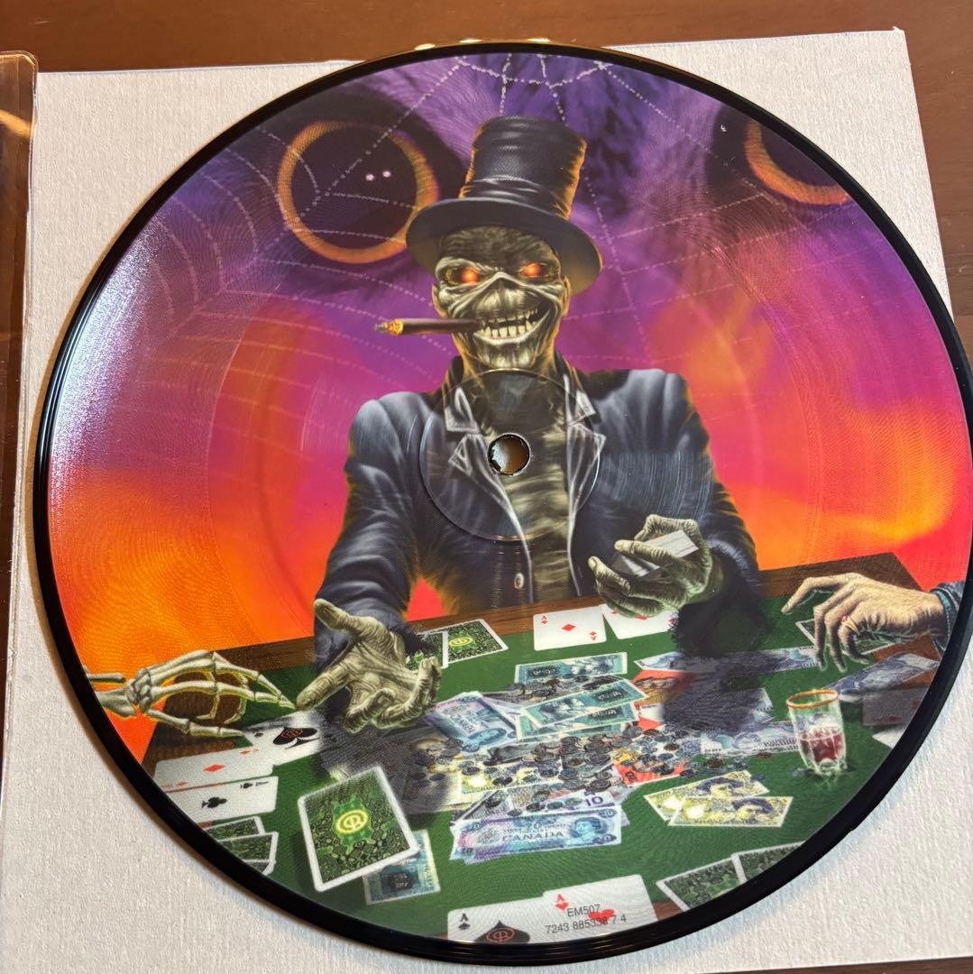 値下げしますーIRON MAIDEN ピクチャー盤シングルレコード１枚