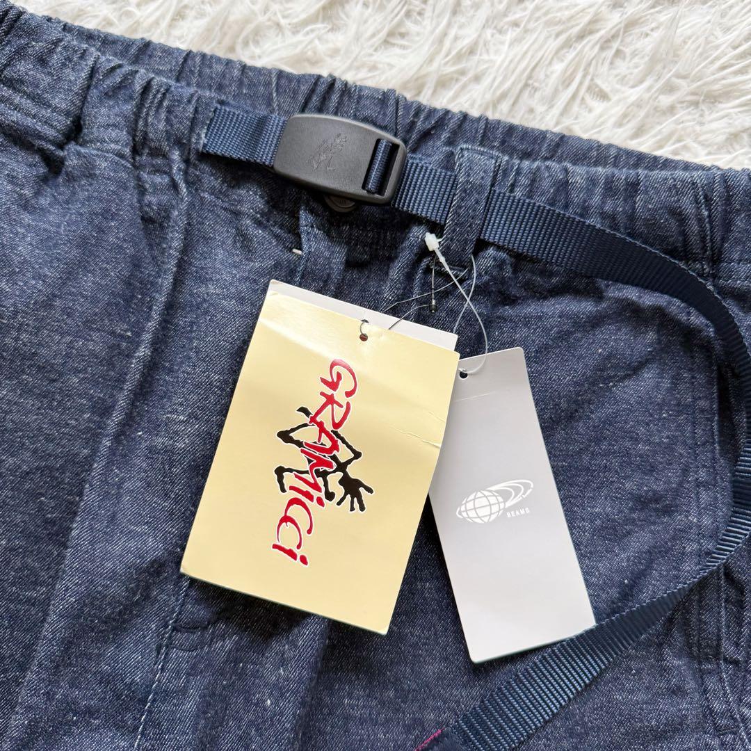 新品未使用タグ付き⭐︎グラミチ× BEAMS 別注 デニムパンツ USA 濃紺