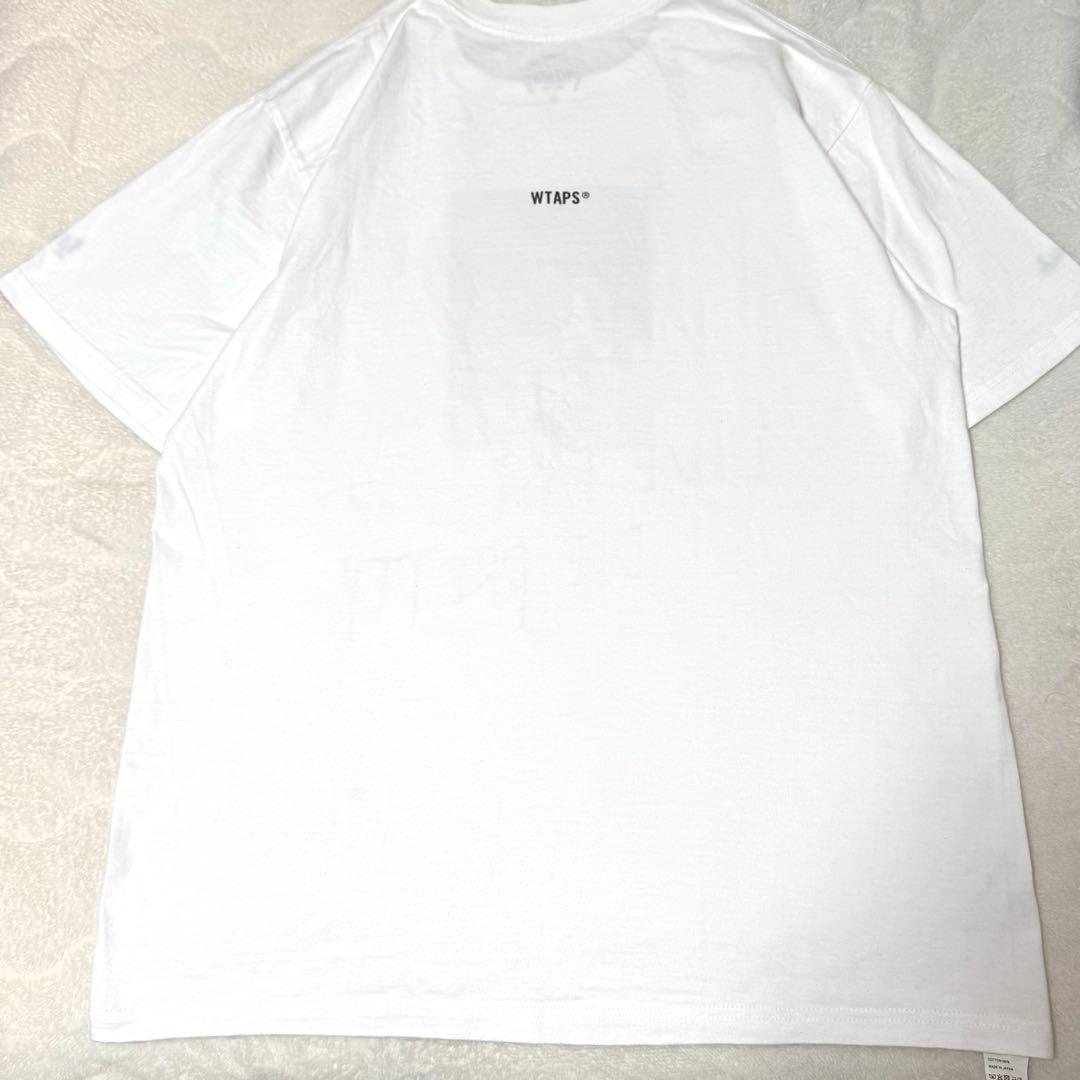 WTAPS ホワイト Tシャツ LIVE FAST DIE PRETTY 白 L