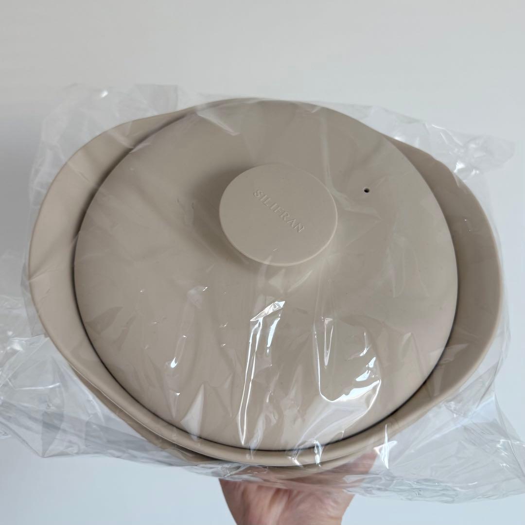 ★限定お値下げ中★ダブルスチーム2段式しっとり蒸し器 (SILIFRAN)