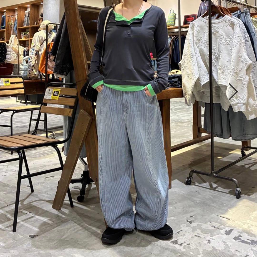 nikoand… NKJ 3D ドロップデニムパンツ