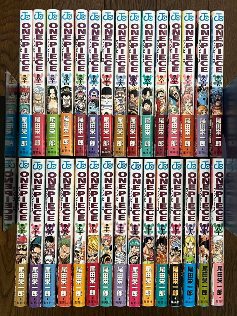 初版 ONE PIECE 51巻〜80巻 セット ワンピース 注文カード付き