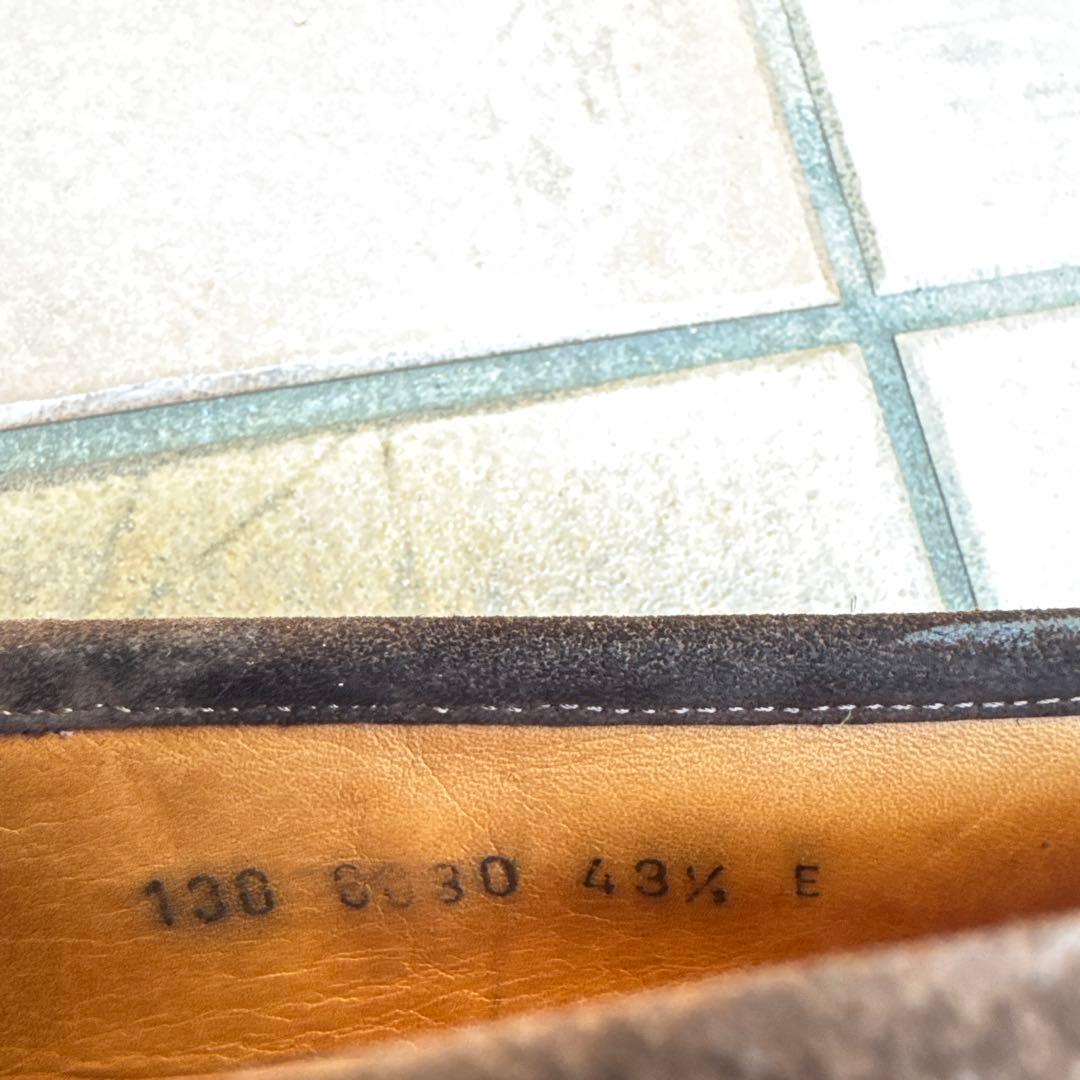 GUCCI ホースビットローファー ブラウンスエード 43.5E