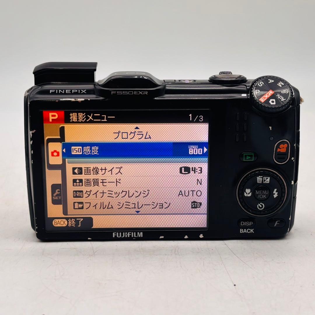 【動作確認済み】FUJIFILM FINEPIX F550EXR