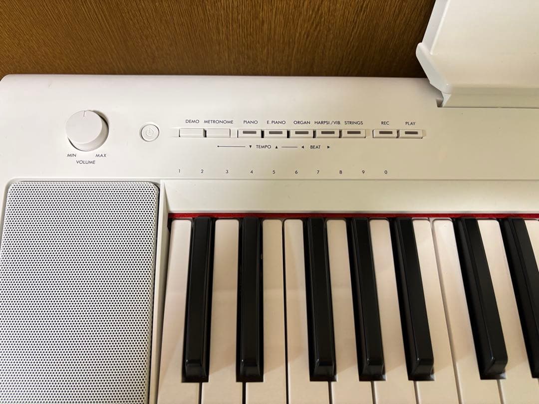 YAMAHA NP-15WH 61鍵 ホワイト電子ピアノ