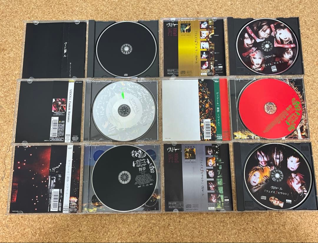 ヴィドール CD DVD 36枚セット まとめ売り ヴィジュアル系 V系