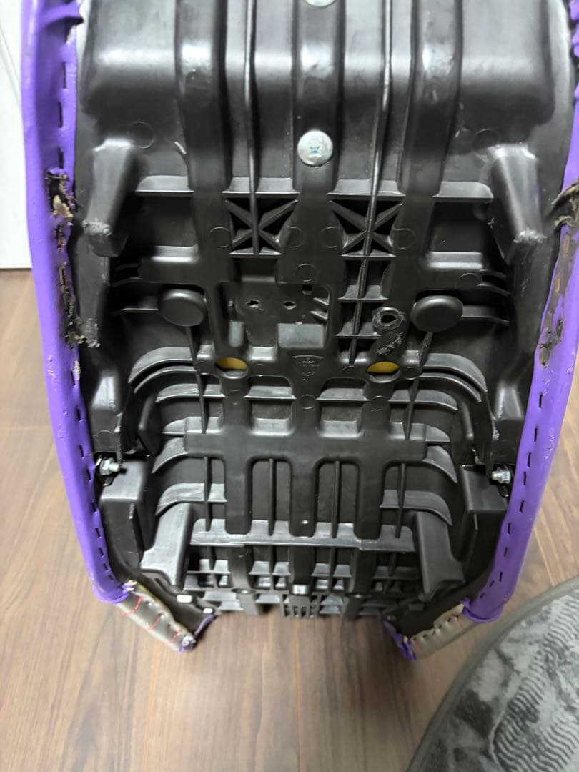 xjr 400 r 3段シート　紫銀色　値下げ金額によりありです。