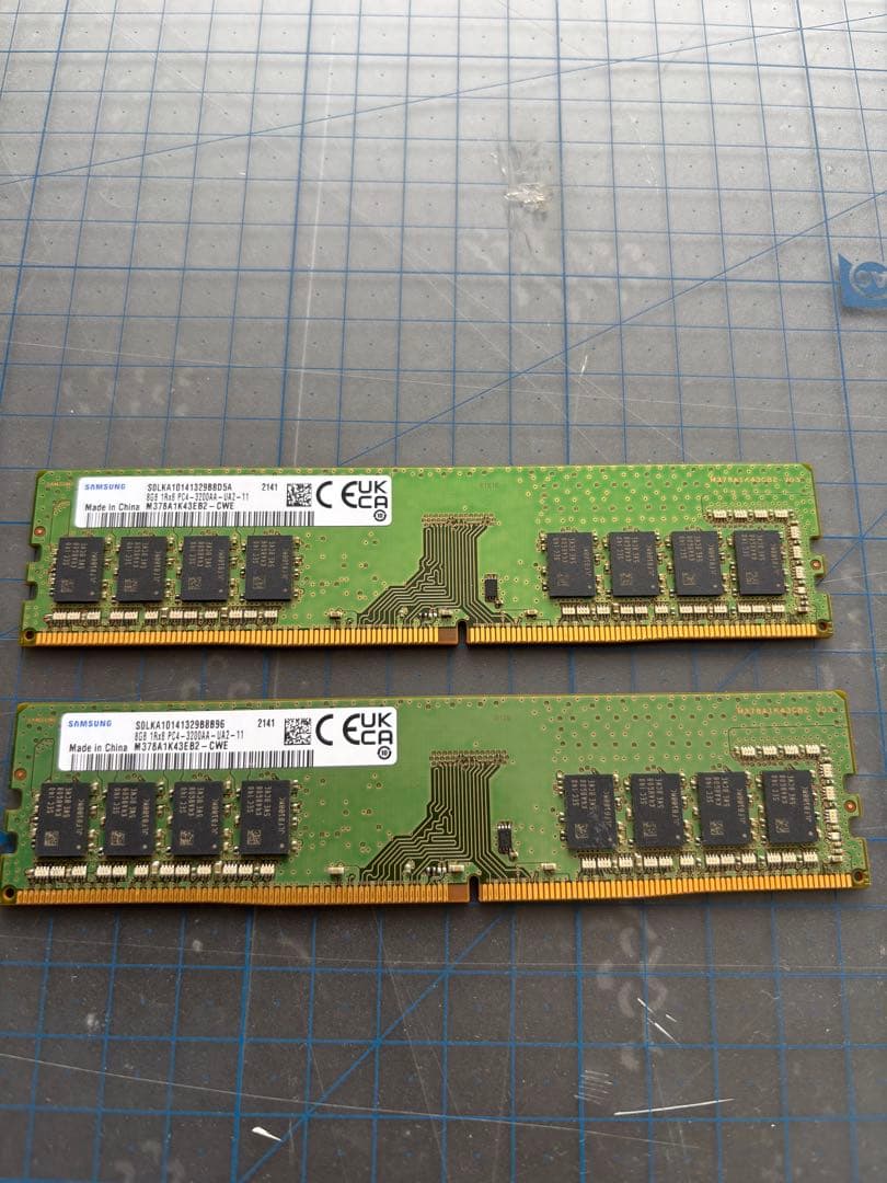 Samsung DDR4-3200 16GB （8GBx2） デスクトップ用