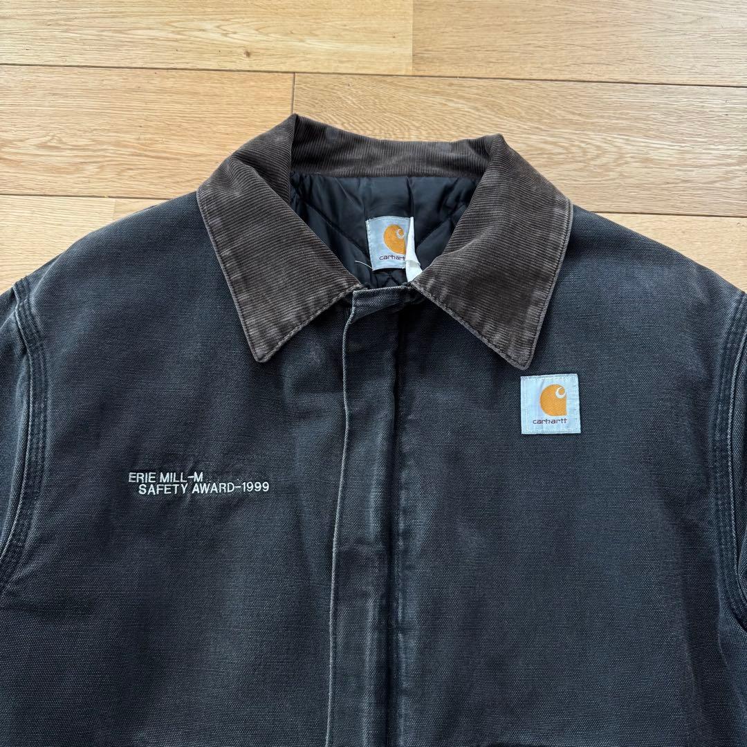 【Carhartt】90's トラディショナルジャケット L-XL相当 墨黒