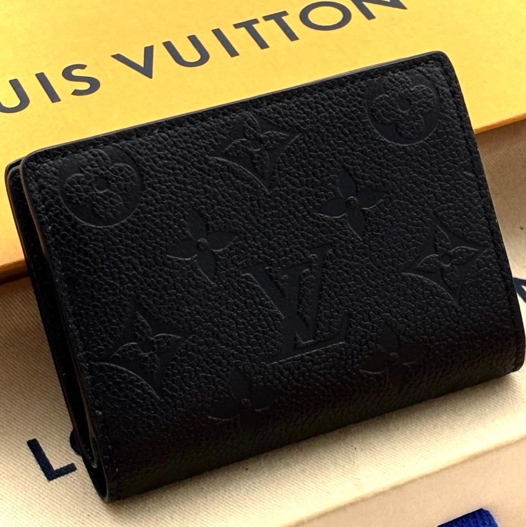【未使用に近い】ルイヴィトン モノグラム アンプラント クレア ポルトフォイユ