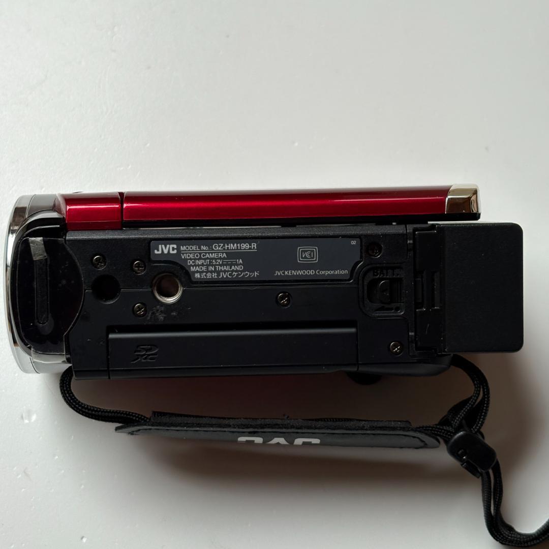 ☆JVC Everio（エブリオ）☆ GZ-HM199 レッド 本体