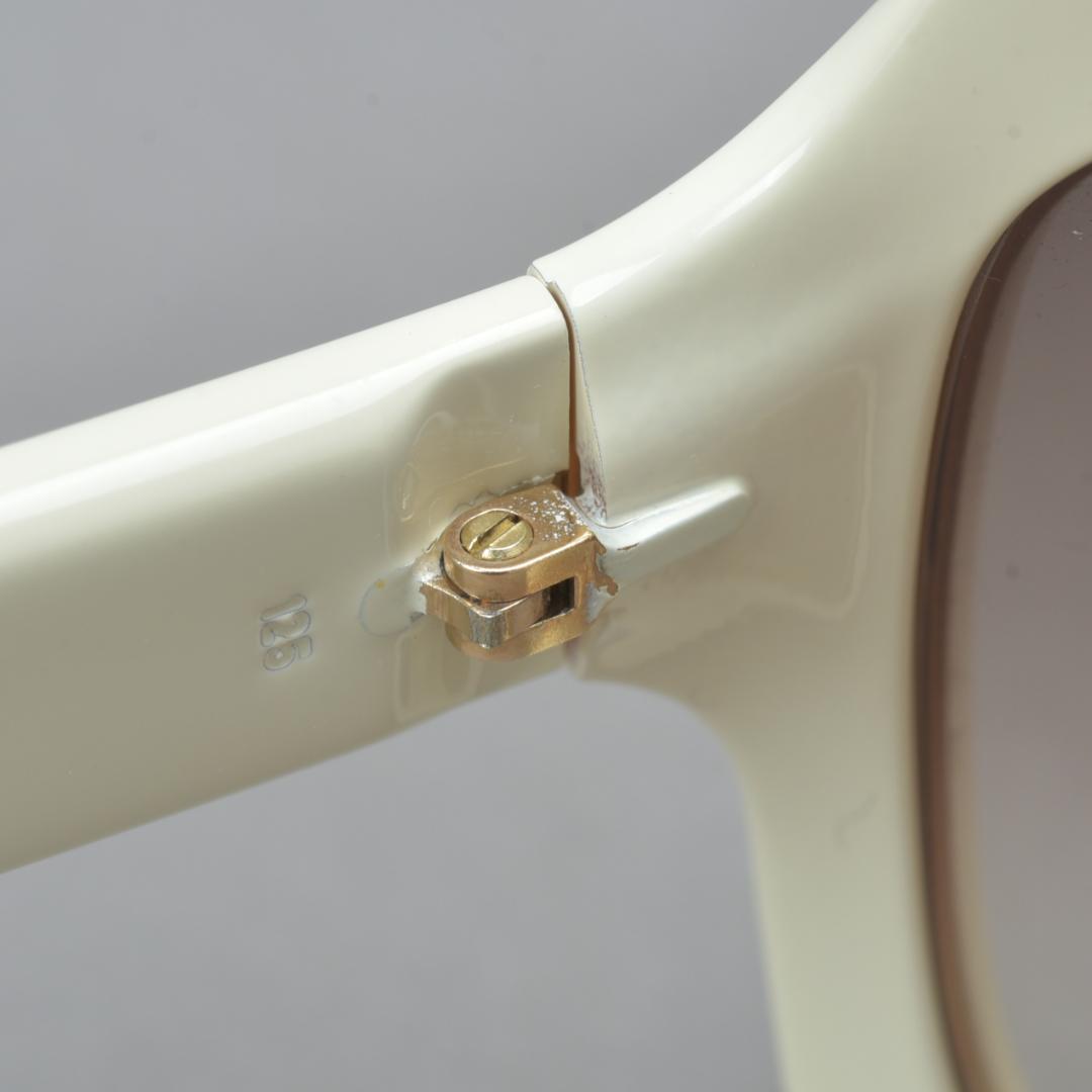 美品 ディオール サングラス GLOSSY1 N5A02 ホワイト