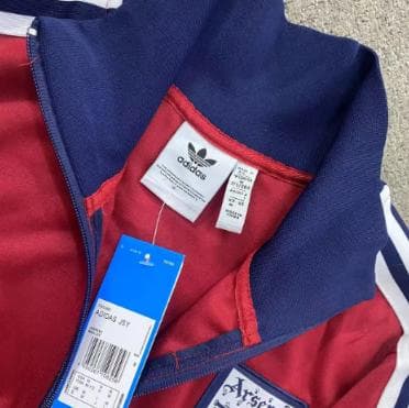 Adidas アーセナル トラックジャケット レッド