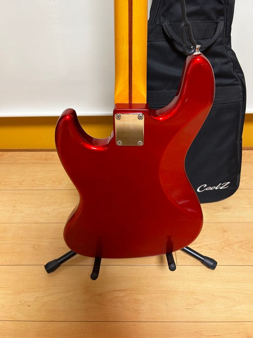 美品　CoolZ ZJB-M1R ジャズベース　純正ソフトケース付　フジゲン