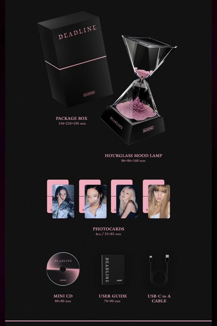 BLACKPINK [DEADLINE] MOODLIGHT VER. アルバム