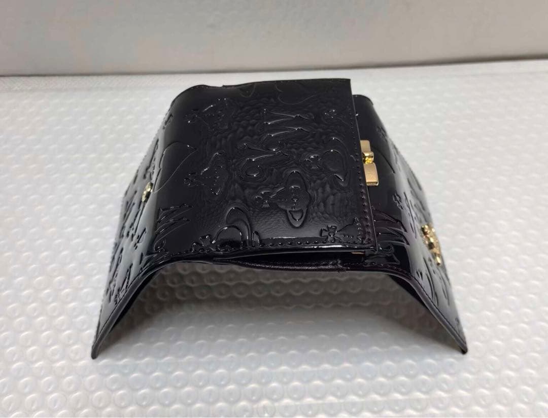 ブラック ヴィヴィアン 三つ折り財布·336953