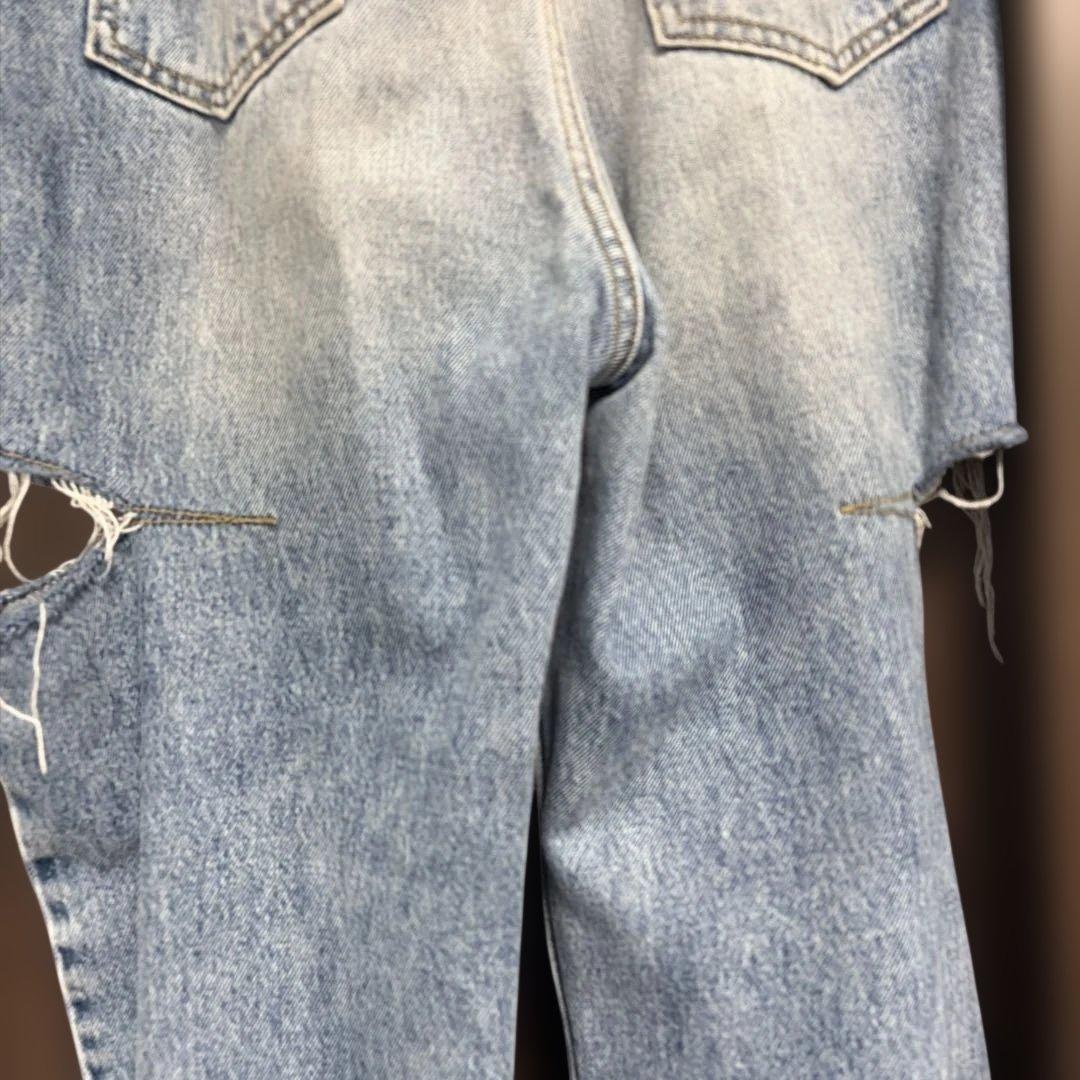 MaisonMargiela 5POCKEカットアウトデニム 36 裾カットなし