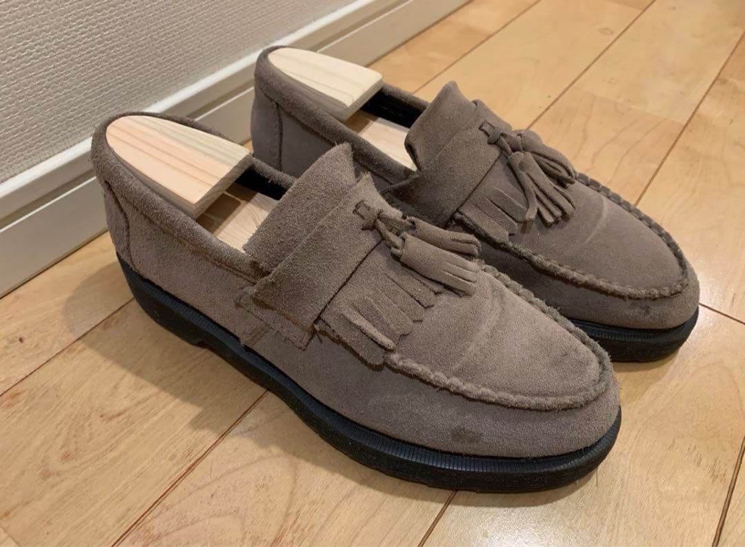 Dr. Martens スエード タッセルローファー uk6 Adrian