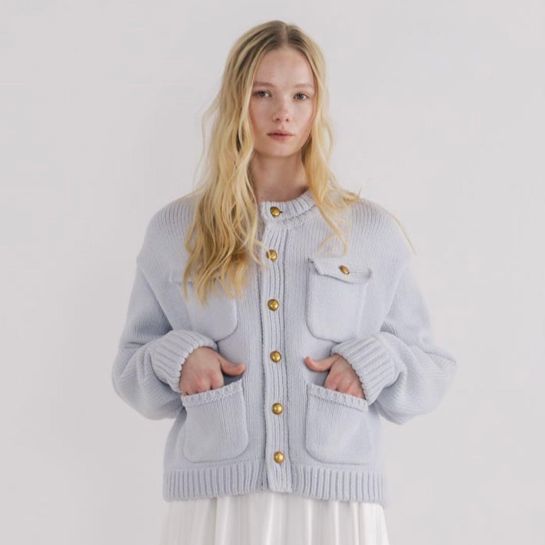 THE TOÉ ザトエ Residenz Knit ニット カーディガン