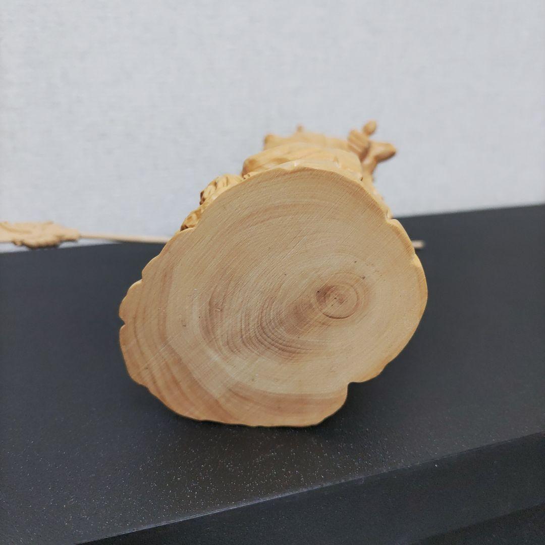 木彫　関羽像