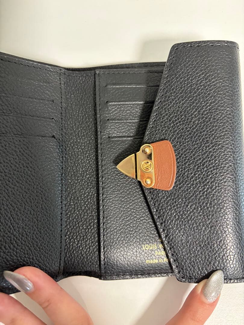 Louis Vuitton 三つ折り財布 ブラウン/ブラック