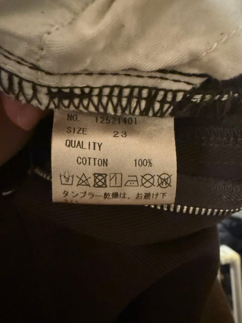 TODAYFUL Cary’s denim brown 23インチ
