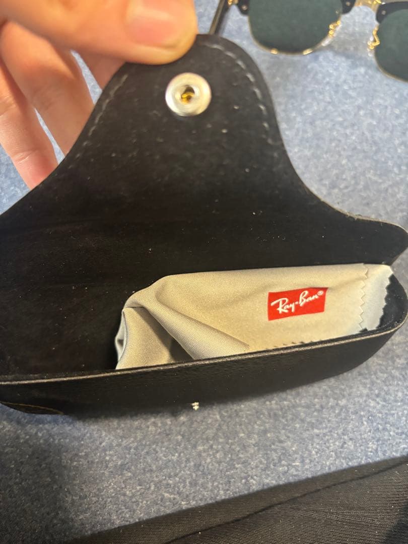 【値下げ対応可】Ray-Ban ブラック キャットアイ サングラス