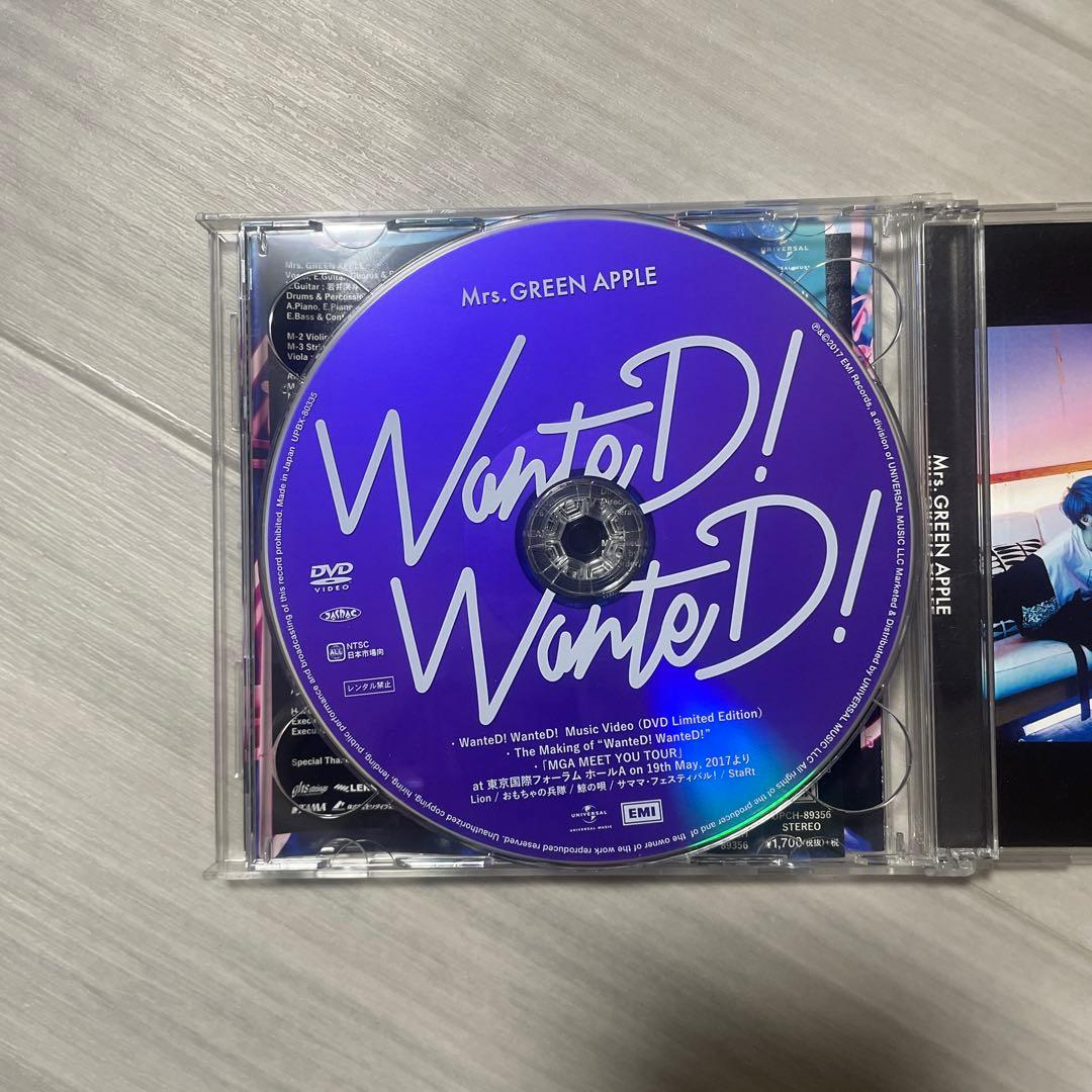 【初回限定盤】WanteD! WanteD! Mrs.GREEN APPLE